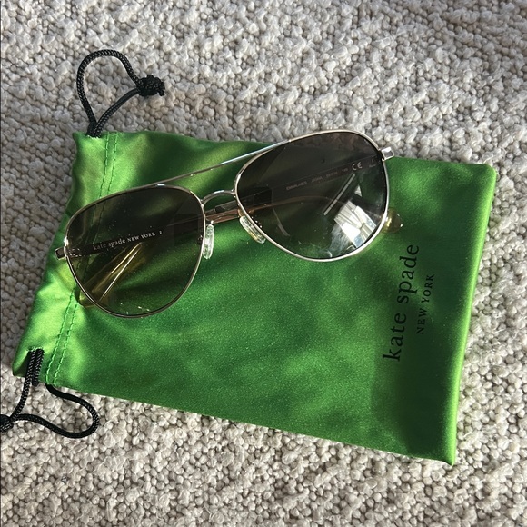 kate spade Accessories - kate spade Silver Frame Sunglasses